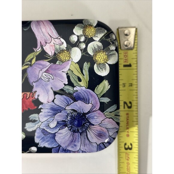 Brighton Sutton Apple Watch Band Braided Leather Shoe White Floral Tin Fit 38mm+ - Picture 11 of 16